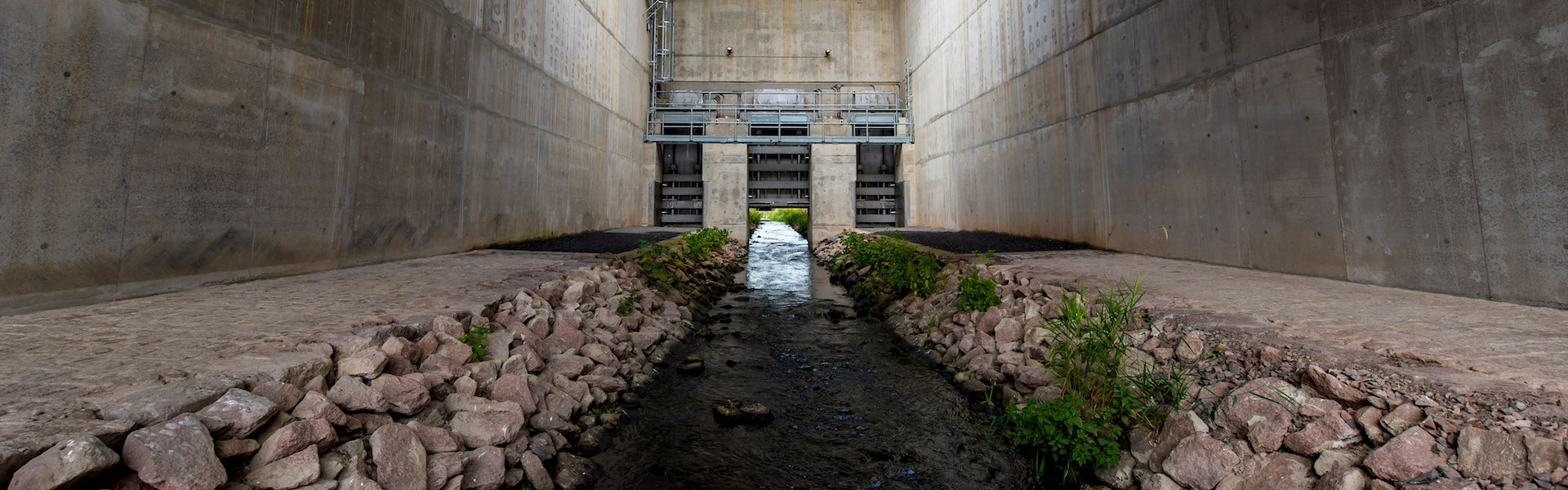 Hochwasserrückhaltebecken Wippra